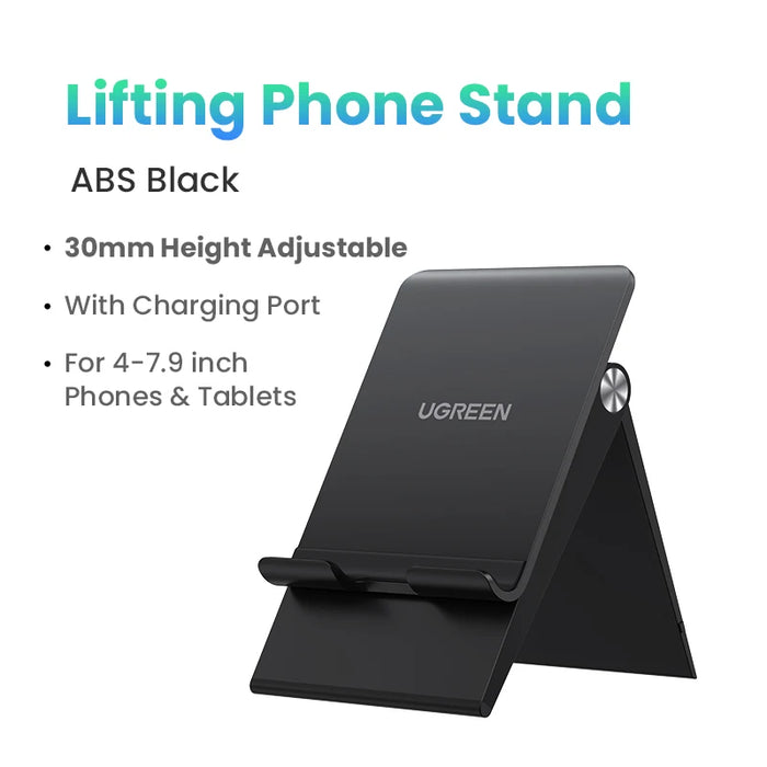 UGREEN Phone Stand Holder Desk Cell Phone Dock Stand for iPhone 16 15 14 Pro Max Adjustable Foldable Mobile Phone Holder Stand