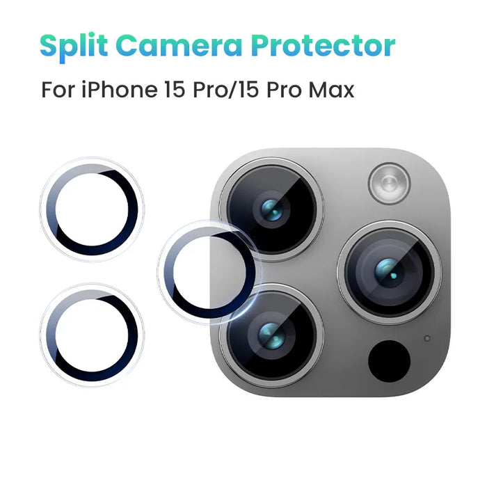 UGREEN Camera Lens Protector for iPhone 14 13 Pro Max Full Lens Glass for iPhone 15 Pro Plus 13 Mini Protective Film HD