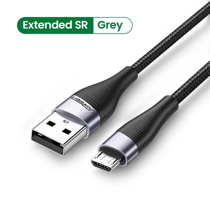 Ugreen Fast Charge Micro USB Cable for Xiaomi Redmi Note 5 Pro 4 Andriod Mobile Phone Charger Data Cable for Samsung S7 USB Cord