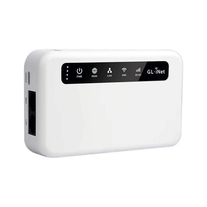 GL.iNet Puli GL-XE300 4G LTE Smart VPN Router Portable WiFi Wireless Travel Hotspot, OpenWrt, 5000mAhBattery, OpenVPN