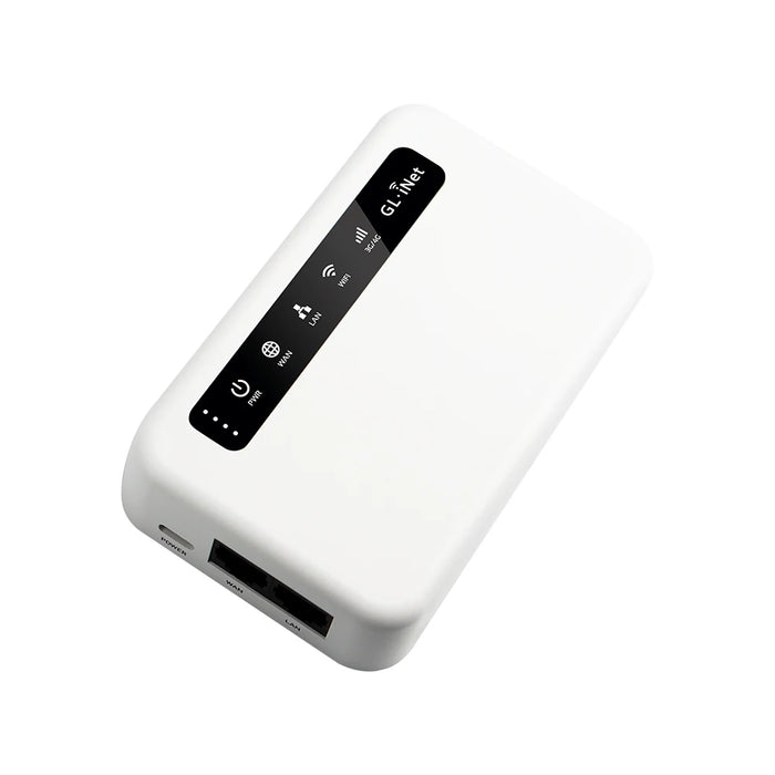 GL.iNet Puli GL-XE300 4G LTE Smart VPN Router Portable WiFi Wireless Travel Hotspot, OpenWrt, 5000mAhBattery, OpenVPN