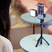 Ulanzi ST-07 Vlog Kit Mini LED Video Light Extendable Tripod Cold Shoe Phone Mount Vlog Mount Kit Youtube Live Accessories