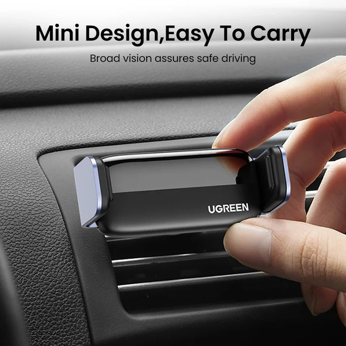 UGREEN Car Phone Holder Stand For Mobile Phone Air Vent Phone Stand for Xiaomi Samsung iPhone 16 15 Telephone Car Holder Stand