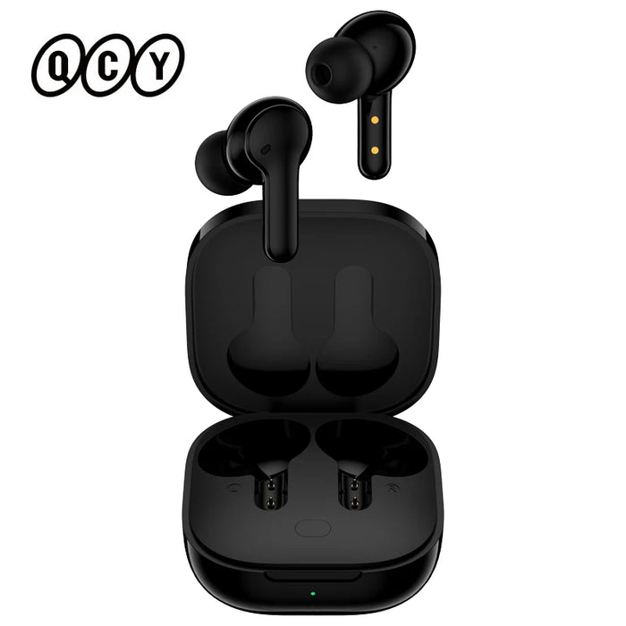 QCY T13 Wireless Headphones 7.2mm Drivers TWS Bluetooth 5.1 Earphones 40H Long Playtime Fast Charge 4 Mic ENC HD Call Earbuds