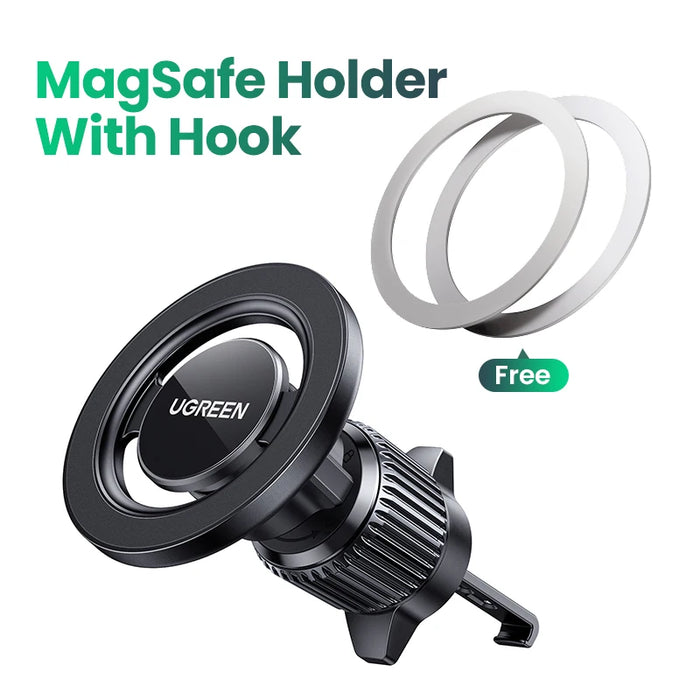 UGREEN Magnetic Car Phone Holder For Magsafe iPhone 16 15 14 Pro Max Xiaomi Samsung Air Vent Holder Strong Magnet Phone Stand