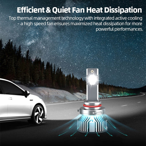 OSRAM LEDriving HL Premium New Gen H1 YXZ LED Car Head Light 90W 9000lm High Lumens 6000K White LED Auto Bulbs G6150CW, 2X