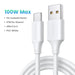 Ugreen 5A USB Type C Cable Fast Charger Data Type-C Supercharge USB Type C Cable for Huawei Mate 30 20 P30 P20 USB Charging Wire PVC White CHINA
