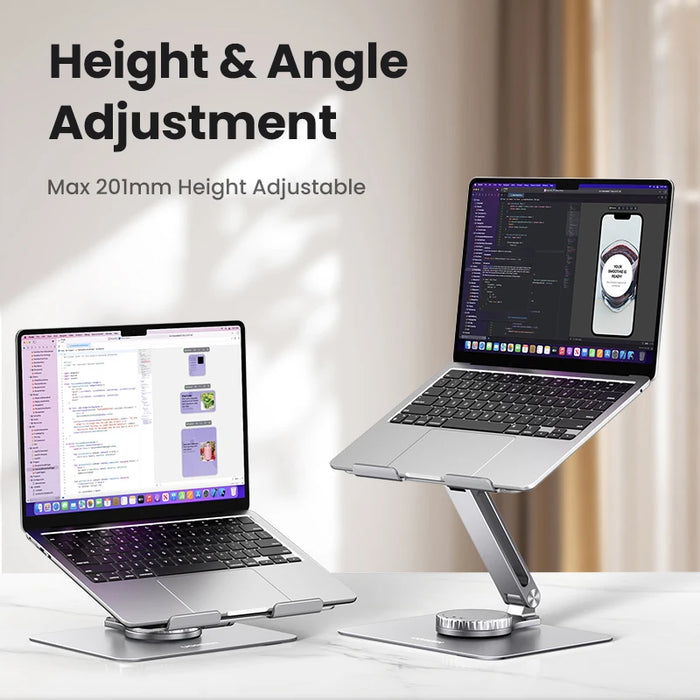 UGREEN Laptop Stand For Macbook Air Pro Laptop Support Macbook Pro Aluminum Vertical Notebook Stand Tablet Stand Laptop Holder