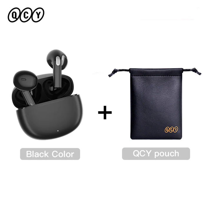 QCY T20 TWS Wireless Earphones Bluetooth 5.3 Earbuds 68ms Low Latency 13mm Driver HIFI Headphones 4 Mics+ENC HD Call Headsets