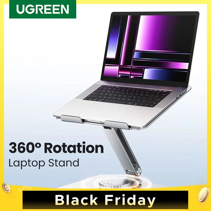 UGREEN Laptop Stand For Macbook Air Pro Laptop Support Macbook Pro Aluminum Vertical Notebook Stand Tablet Stand Laptop Holder