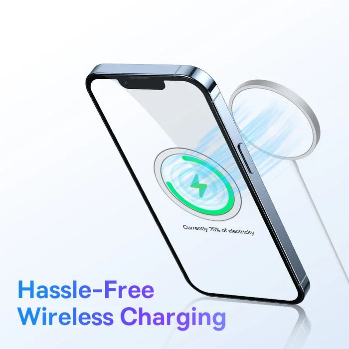 Baseus Magnetic Metal Plate Sticker Rings for Wireless Charger Phone Holder Iron Sheet for iPhone 16 15 14 Pro Max Charging Ring