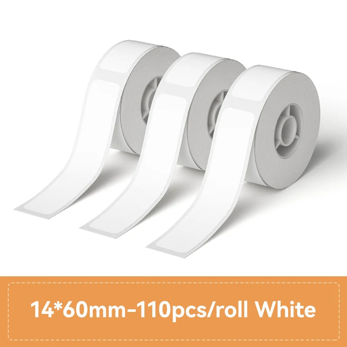 Niimbot Thermal Label Paper 3 Rolls/Set Waterproof Scratch-Resistant Tape Sticker for D110 D11 D101 H1 H1S Smart Label Printer