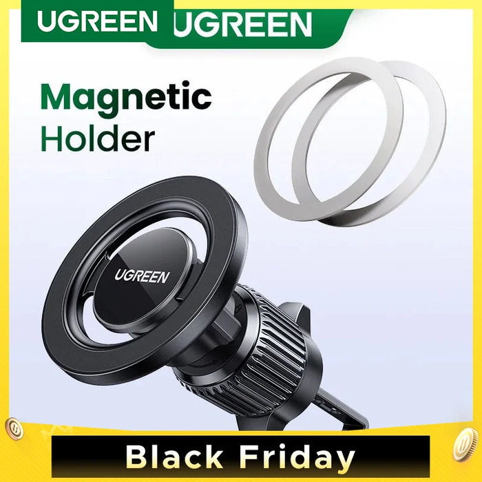 UGREEN Magnetic Car Phone Holder For Magsafe iPhone 16 15 14 Pro Max Xiaomi Samsung Air Vent Holder Strong Magnet Phone Stand