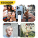 Essager Wireless Foldable Gimbal Selfie Stick Handheld Bluetooth Led Mobile Phone Stabilizer For Huawei Xiaomi iPhone Smartphone
