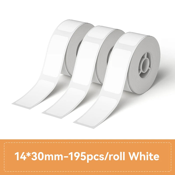 Niimbot Thermal Label Paper 3 Rolls/Set Waterproof Scratch-Resistant Tape Sticker for D110 D11 D101 H1 H1S Smart Label Printer