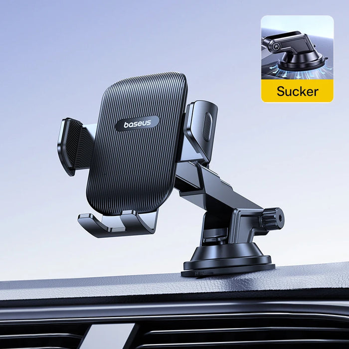 Baseus Car Phone Holder Sucker for Dashboard Windshield Vent Mobile Car Holder Clamp For iPhone Pro Max X Xiaomi Huawei Samsung