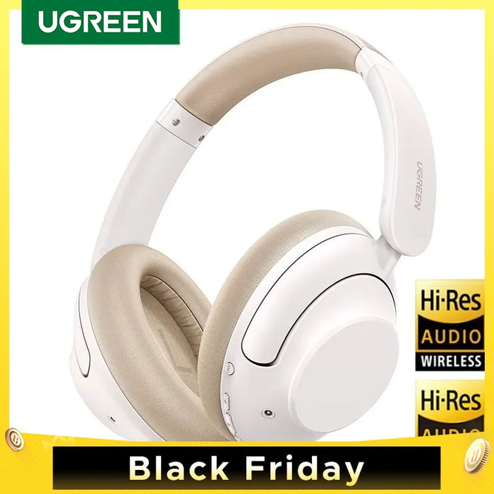 UGREEN HiTune Max5 Headset Hybrid Active Noise Cancelling Earphone Wireless Bluetooth Headphones 90H Playtime Hi-Res Audio LDAC