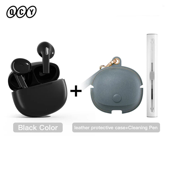 QCY T20 TWS Wireless Earphones Bluetooth 5.3 Earbuds 68ms Low Latency 13mm Driver HIFI Headphones 4 Mics+ENC HD Call Headsets