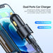 Essager PD 100W 66W Car Charger Fast Charging Quick Charger QC PD 3.0 For iPhone 14 Type C USB Car Charger For Samsung Huawei