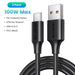 UGREEN 6A USB Type C Cable For Huawei Mate 60 Honor 100W/88W Fast Charging Charge USB C Cord Cable For Xiaomi USB C Super Charge 2 Pack PVC Black CHINA