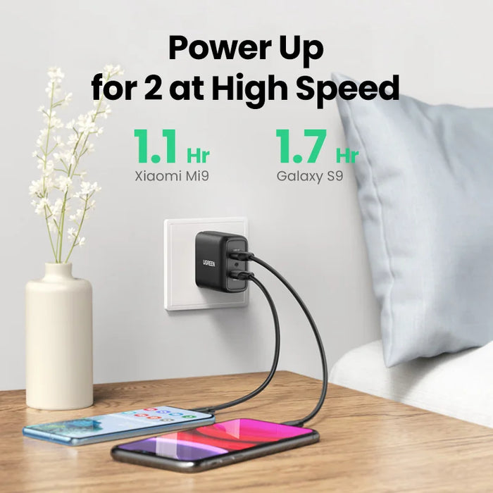 【US Plug】UGREEN USB Charger Quick Charge 3.0 36W Fast Charger Adapter QC3.0 Mobile Phone Chargers for iPhone Samsung Charger