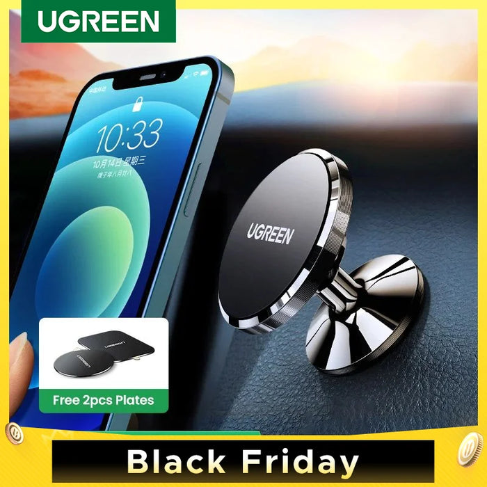 UGREEN Magnetic Car Phone Holder for iPhone 16 15 14 Pro Max Samsung Xiaomi Car Holder for Phone Dashboard Phone Holder Stand