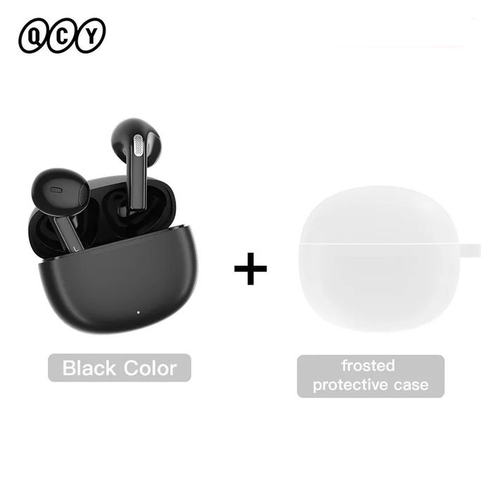 QCY T20 TWS Wireless Earphones Bluetooth 5.3 Earbuds 68ms Low Latency 13mm Driver HIFI Headphones 4 Mics+ENC HD Call Headsets