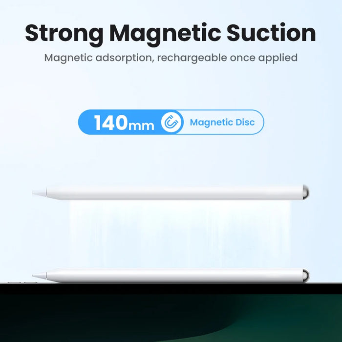 UGREEN Stylus Pen សម្រាប់ Apple Pencil Magnetic Wireless Charging Bluetooth Palm Rejection Tilt Pens អាយុកាលថ្មយូរសម្រាប់ iPad Pro