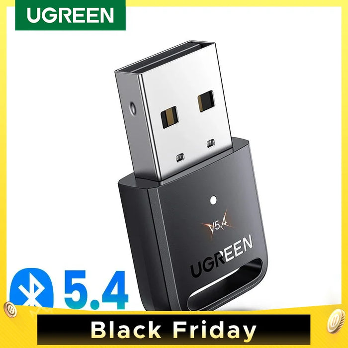 UGREEN Bluetooth Adapter USB Bluetooth 5.4 for PC Dongle Adaptador Wireless Mouse Keyborad Music Audio Receiver USB Transmitter