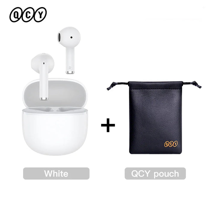 QCY Ailybuds Lite Wireless Earphones Bluetooth 5.3 TWS Earbuds Semi in-Ear Gaming Headphones Hifi Sound Headsets ENC HD Call 28H