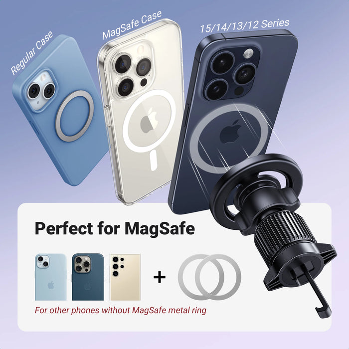 UGREEN Magnetic Car Phone Holder For Magsafe iPhone 16 15 14 Pro Max Xiaomi Samsung Air Vent Holder Strong Magnet Phone Stand