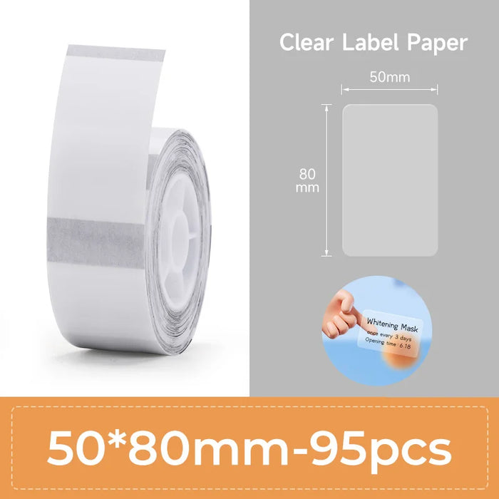 NIIMBOT Thermal Label Paper for B1/B21/B3S Printer 9 Rolls Set Scratch-resistant Sticker Waterproof Oil-Proof Label Tape