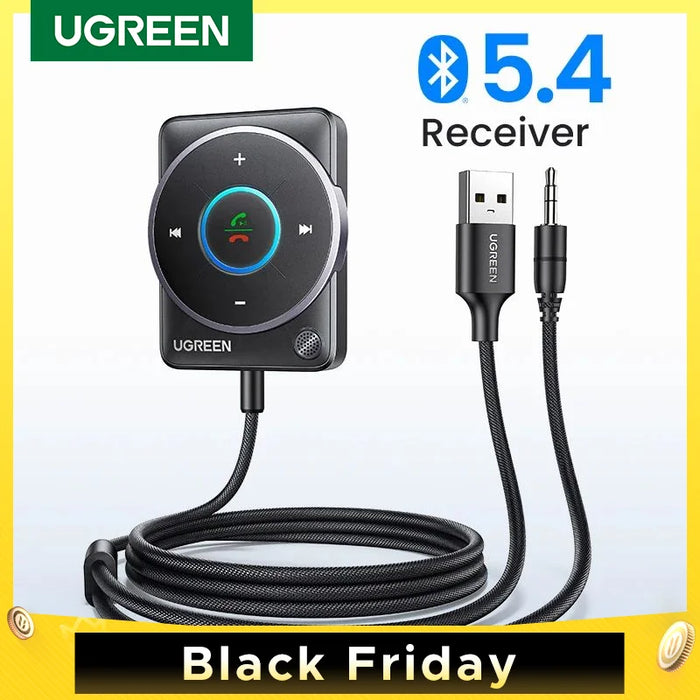 【RU】 UGREEN USB 3.5mm Wireless Bluetooth 5.4