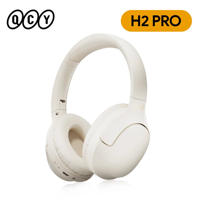 QCY H2 Pro Wireless Headphones Bluetooth 5.3 Earphones BASS Mode HIFI 3D Stereo Headset 70H Playtime Over the Ear Gaming Earbuds