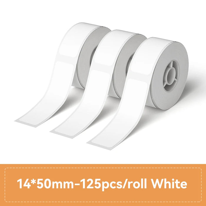 Niimbot Thermal Label Paper 3 Rolls/Set Waterproof Scratch-Resistant Tape Sticker for D110 D11 D101 H1 H1S Smart Label Printer