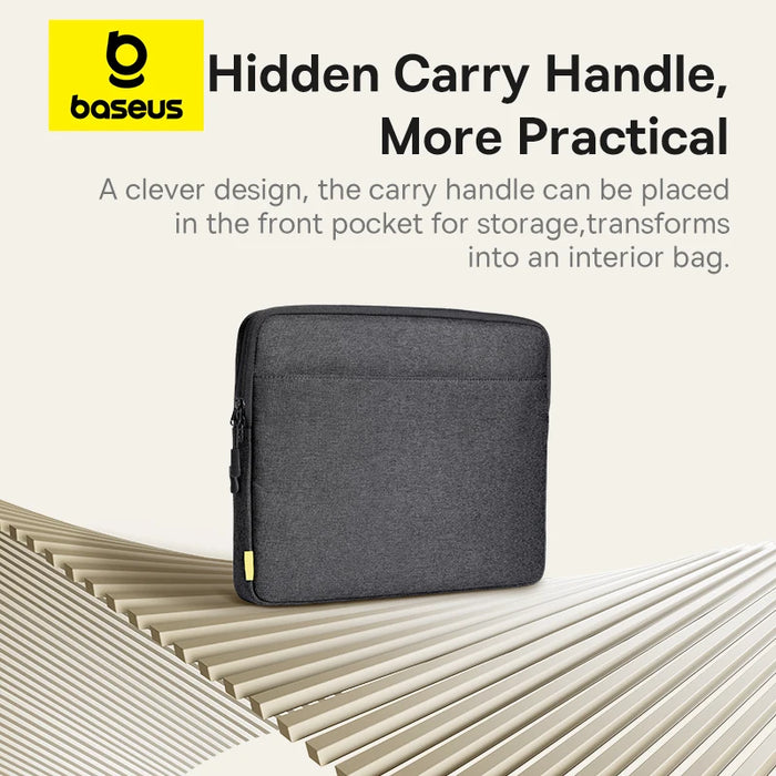 Baseus Laptop Bag Portable Laptop Sleeve for MacBook Air Pro Hp Lenovo Notebook PC 11 13 14 inch Laptop Handbag Cover Case Bag