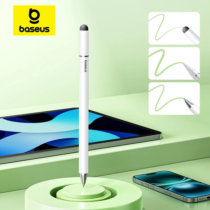 Baseus 3 in 1 Stylus Pen For iPhone for iPad All Tablet Phone Pencil For Samsung Xiaomi Pad Huawei Matepad Phone Draw Touch Pen