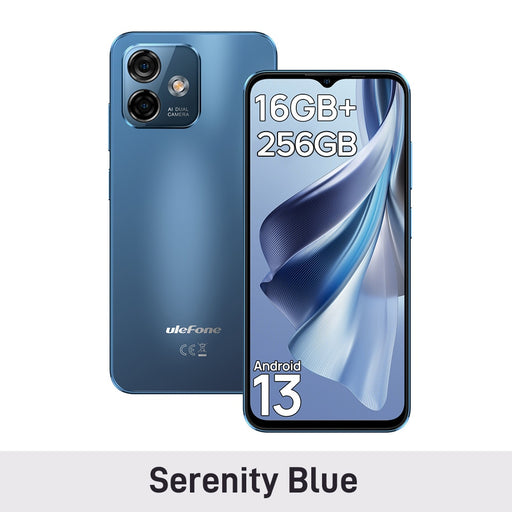 [World Premiere] Ulefone Note 16 Pro Smartphone 256GB ROM Android 13 Global Version Phone 50MP 6.52 inch 4400mAh Serenity Blue China