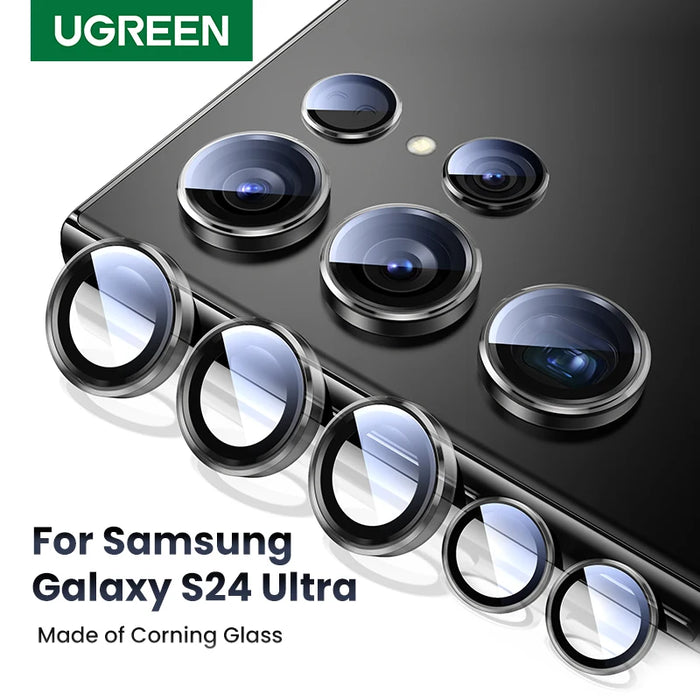 UGREEN Camera Lens Protector for Samsung Galaxy S24 Ultra Full Lens Glass for Samsung S24 Ultra Protective Film