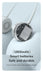 JISULIFE USB Portable Neck Fan 360°Adjustable Bladeless Neck Fan USB Rechargeable Flexible Hose Hands Free Fan Around Neck