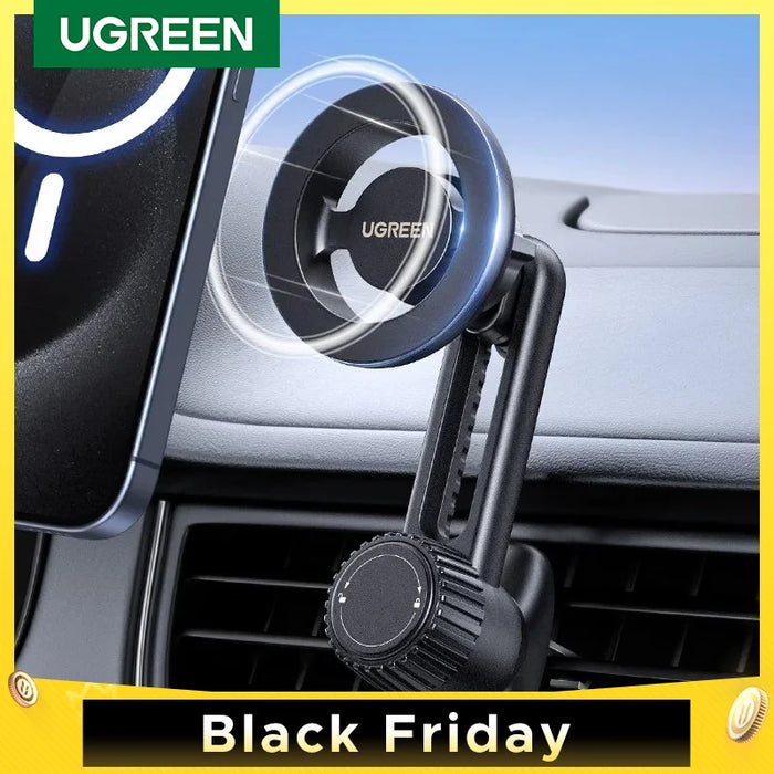 UGREEN Magnetic Car Phone Holder Magsafe Air Vent Phone Stand Unviersal For iPhone 16 15 14 Pro Max Xiaomi Samsung Strong Magnet