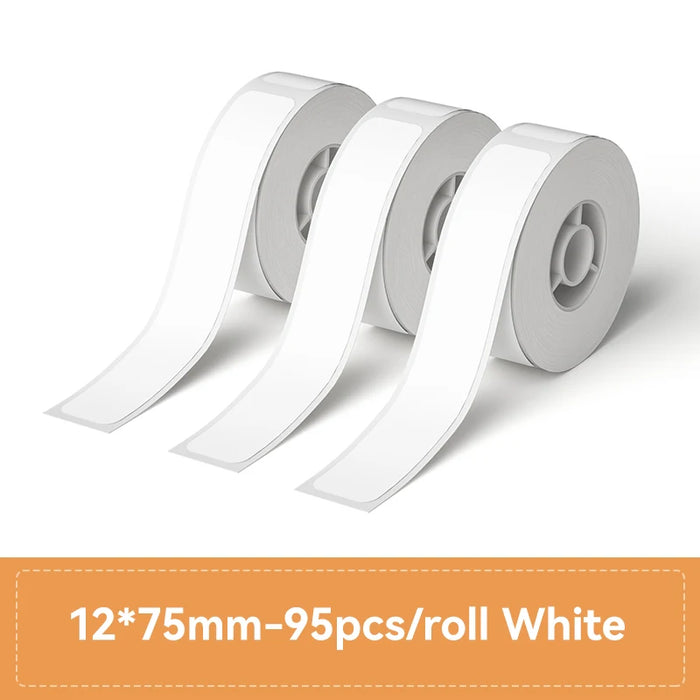 Niimbot Thermal Label Paper 3 Rolls/Set Waterproof Scratch-Resistant Tape Sticker for D110 D11 D101 H1 H1S Smart Label Printer