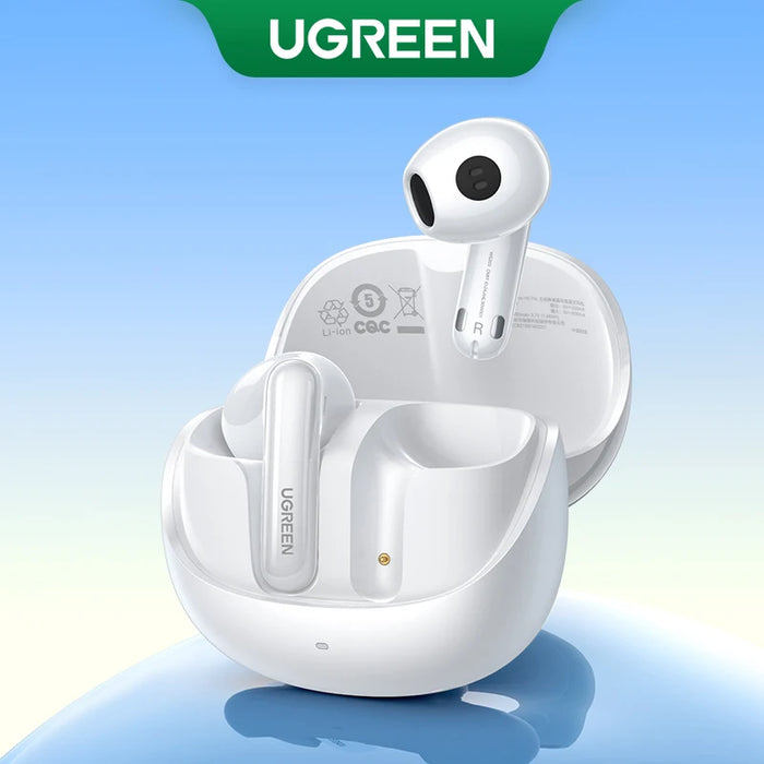 UGREEN H6 Pro Semi-open TWS Adaptive Active Noise Canceling Earbuds LDAC Hi-Res Audio Wireless Bluetooth Earphones