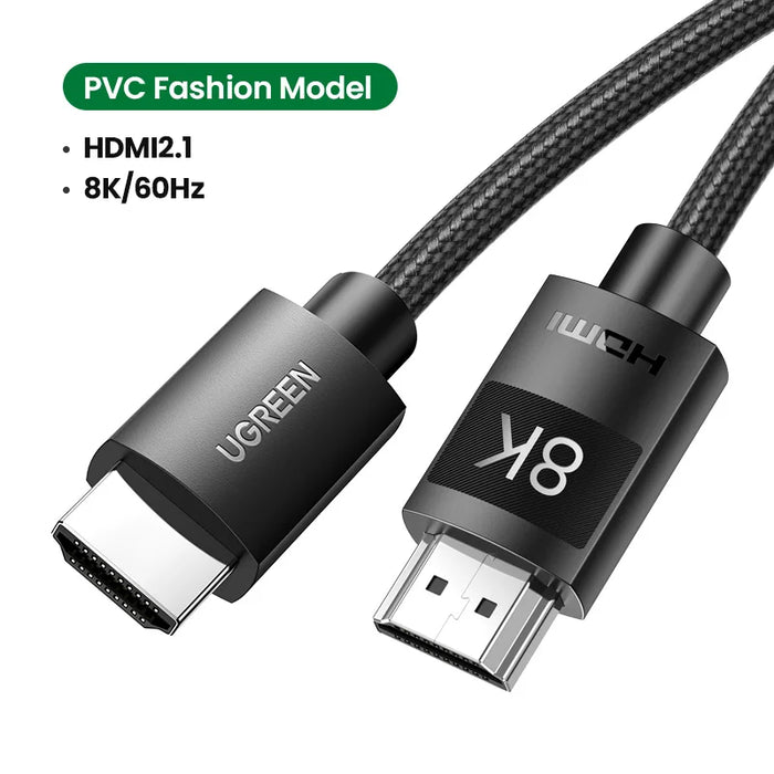 UGREEN Choice HDMI-Compatible Cable for Xbox Series X  2.1 8K/60Hz 4K/120Hz for Xiaomi Mi Box PS5 HDR10+ 48Gbps 8K