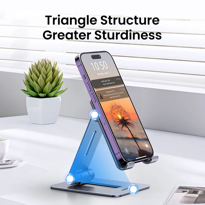 【New】UGREEN Phone Holder Stand Aluminum Mobile Phone Stand For iPhone 15 14 13 Pro Xiaomi Samsung Portable Phone Tablet Holder