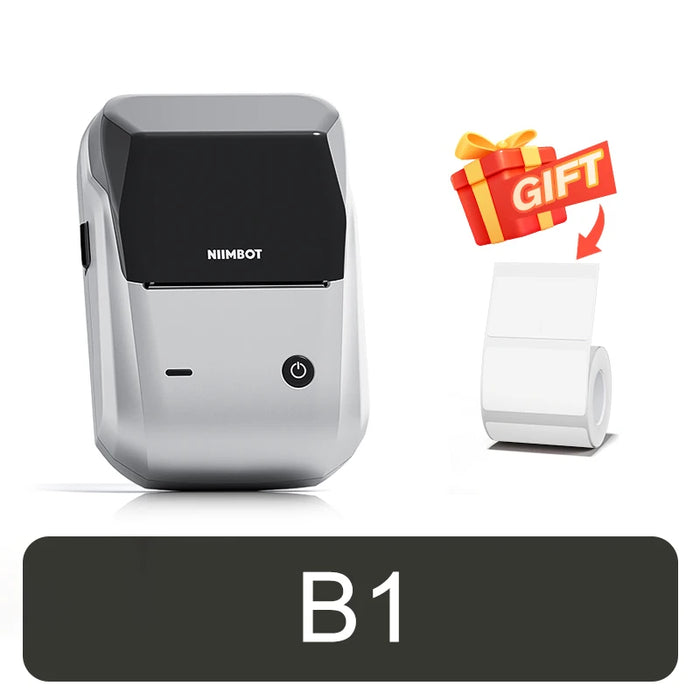 Niimbot B1 Mini Thermal Printer ប៊្លូធូស ប៊្លូធូស ផ្លាកហោប៉ៅចល័ត ម៉ាស៊ីនព្រីនស្ទិកឃ័រស្ទិកឃ័រដោយខ្លួនឯងសម្រាប់អាជីវកម្មខ្នាតតូច 