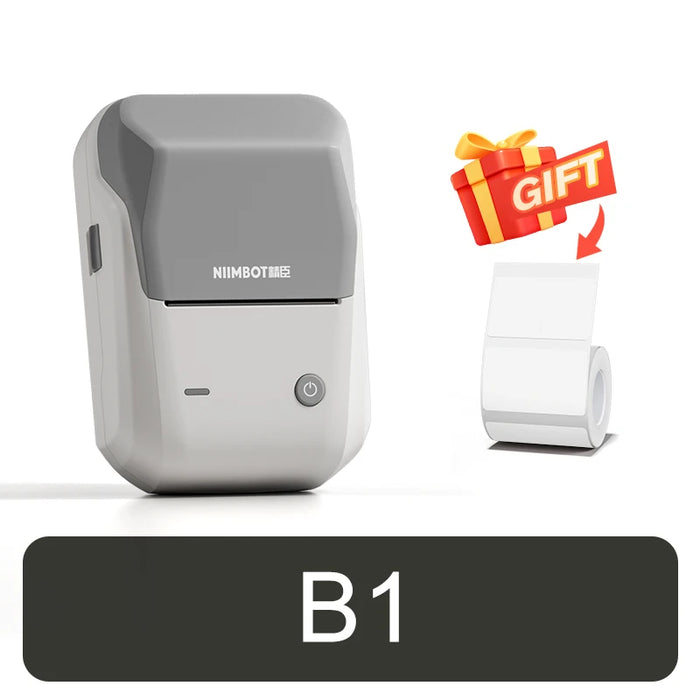 Niimbot B21 Portable Label Printer Wireless Bluetooth Label Maker Multifunctional Self-adhesive Pocket Label Machine