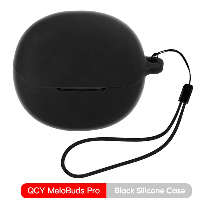 QCY HT05 Soft Sillicone Case HT10 MeloBuds Pro Wireless Earphones Storage Bag Headphones Protective Case Earbuds Cleaning Kits