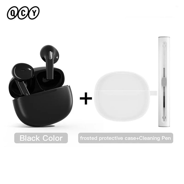 QCY T20 TWS Wireless Earphones Bluetooth 5.3 Earbuds 68ms Low Latency 13mm Driver HIFI Headphones 4 Mics+ENC HD Call Headsets