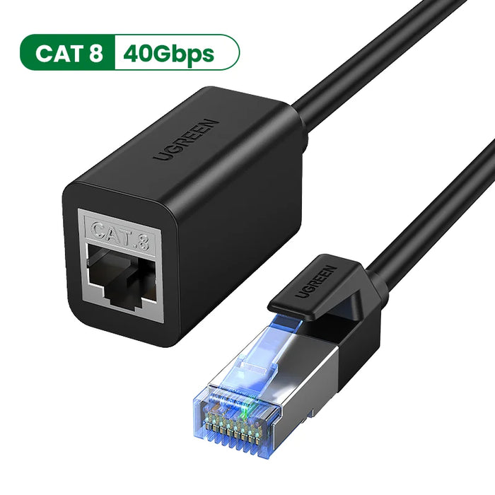 UGREEN CAT8 Cable Ethernet Extension Cable 40Gbps Ri 45 Internet Extender For Router Computer PC Laptop PS5 RJ45 Lan Patch Cord